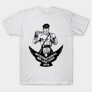 International Mr. Leather Vintage Retro Gay LGBT Chicago T-Shirt